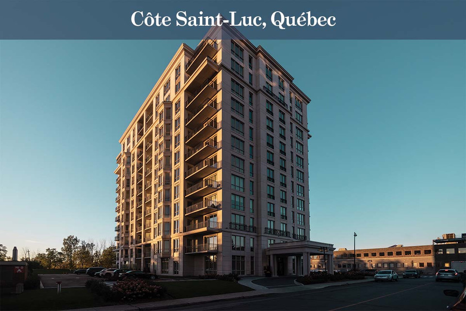 Majestic Côte Saint-Luc - 2 Bdrm + Den available at 6801 Abraham dans Locations longue durée  à Ville de Montréal