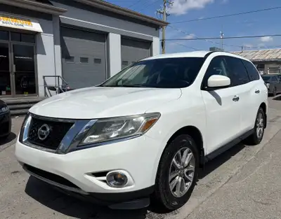 2013 Nissan Pathfinder Nissan Pathfinder S AWD 2013 Blanc | 125 276 km | Pneus d’hiver neufs À vendr...