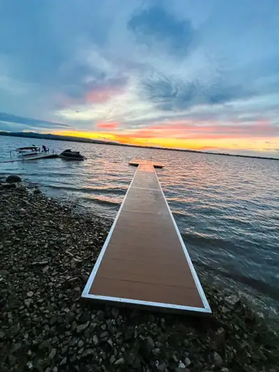 New Aluminum Pole Docks and Floating Docks, View more