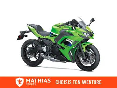 Concessionnaire des véhicules neufs et d'occasion. Sportive KAWASAKI Ninja 650 KRT 2026 Construite p...