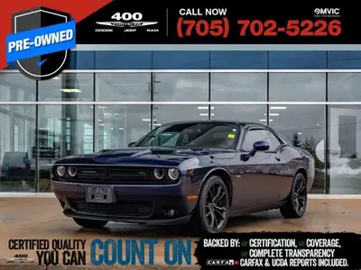 Welcome to 400 Chrysler Dodge Jeep Ram. Unleash pure American muscle with this 2016 Dodge Challenger...