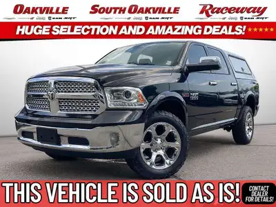 2017 Ram 1500 Laramie Brilliant Black Crystal Pearlcoat EcoDiesel 3.0L V6 8-Speed Automatic This veh...