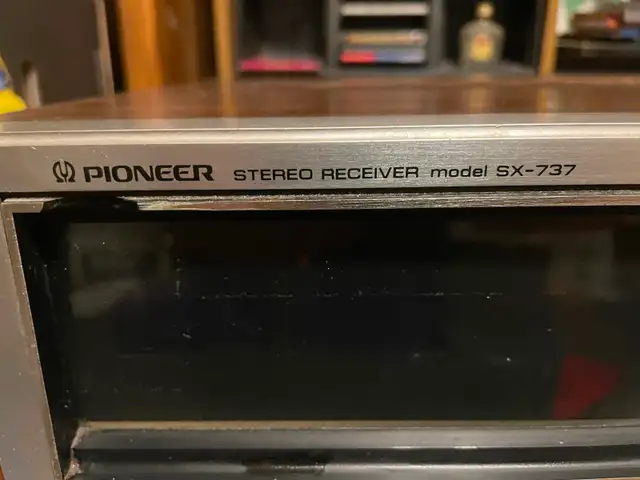 Vintage Pioneer Stereo Tuner SX737 in Stereo Systems & Home Theatre in Medicine Hat - Image 4