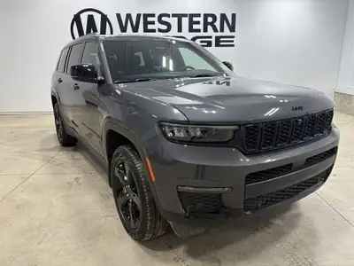2025 Jeep Grand Cherokee L Limited LIMITED | LUXURY TECH GROUP | BLACK PKG | SUNROOF Baltic Gray Met...