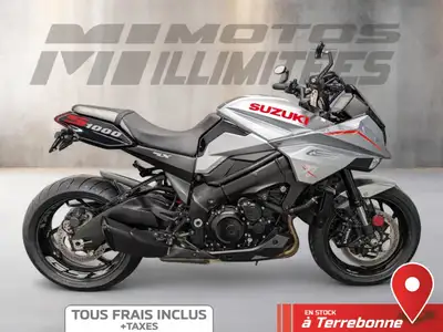 SUZUKI GSX-S1000S Katana 2020 Argent et Noir 42430 km km au compteur. Motos Illimitées Terrebonne. P...