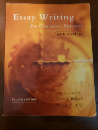 Esaay writing for canadian students 4th edition