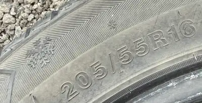 Brand SUNNY SIZE. 205-55-16 good condition winter tires please contact me at 16476407817