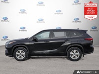 New Price! Black 2023 Toyota Highlander LE Apple CarPlay | Heated Seats | AWD AWD 8-Speed Automatic... (image 1)