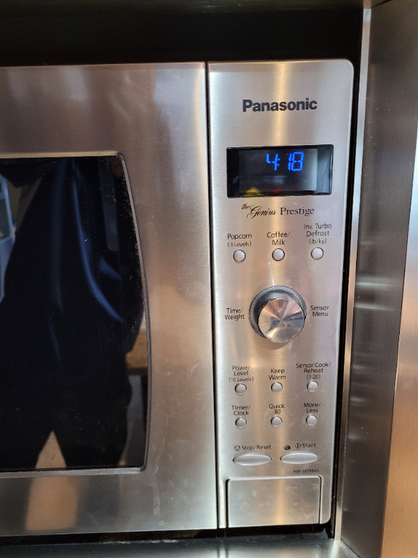 Panasonic Builtin/Countertop Microwave, 2.2 cu. ft. , 1200W