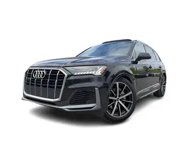 Le Audi Q7 Technik 2021 est un VUS de luxe pleine grandeur à trois rangées qui combine performance,...