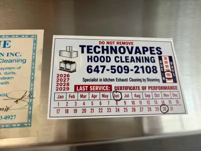 HOOD CLEANING< BBQ, OVEN, FOOD TRAILER DETAILING, View more