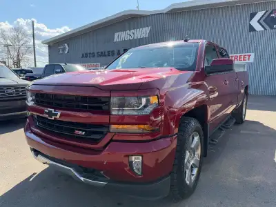 2018 CHEVROLET SILVERADO 1500 LT Z71 CREW CAB LONG BOX 5.3L 202,000 KM | $24,999 No Accidents Featur...