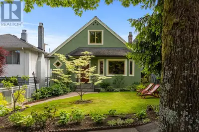This impressively renovated home combines mid-century charm with bold, colorful design. The main hou...