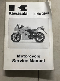 Sm289 Kawi Ninja 250R EX250 Motorcycle Service Manual 99924-1391