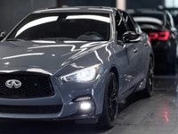 The 2024 INFINITI Q50 Red Sport 400 is the high-performance peak of the Q50 lineup, designed for tho... (image 1)
