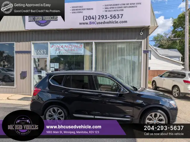 2016 BMW X3 AWD xDrive28i -Incl. 1 Yr Warranty $13,999
