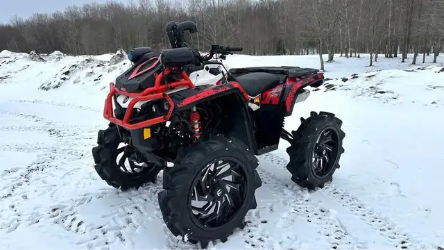 2017 CAN-AM OUTLANDER 850 XMR-BLACK! in ATVs in Sudbury - Image 3