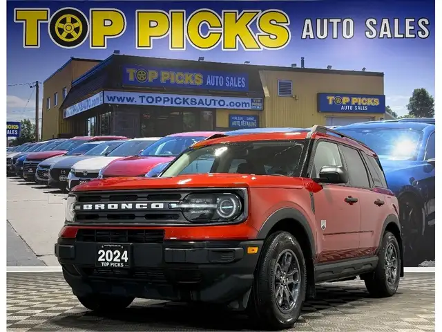 2024 Ford Bronco Sport Heated Seats, Remote Start, One Owner, Lo