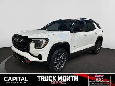 Welcome to Capital GMC! This 2026 GMC Terrain in Summit White is equipped with AWD and Turbocharged...