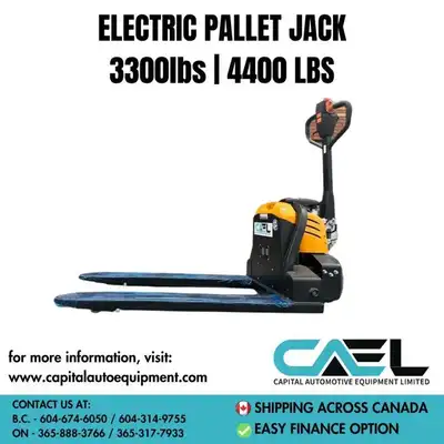 New Electric Pallet Jack / Electric Pallet Truck 3300 lbs / 4400 lbs - Wholesale Price! 1549 Lowest...