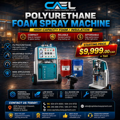 New CAEL Polyurethane High-Capacity Foam Insulation Spray Machine certified & Warranty 9,999. CAEL P...