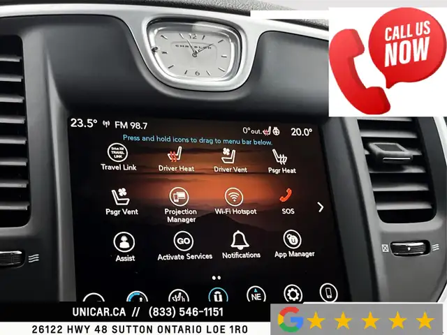 2023 Chrysler 300 Touring L No Accidents Pano Sunroof Blind Spot in Cars & Trucks in Markham / York Region - Image 44