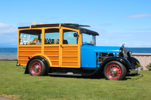 1928 Ford Model A Woodie Wagon in Classic Cars in Port Alberni - Image 4