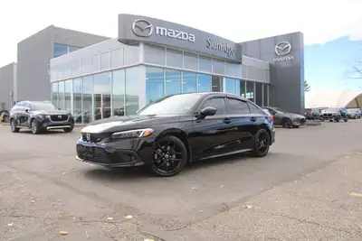 2024 Honda Civic Si Black 47,783 KM Calgary This 2024 Honda Civic Si comes in a bold black exterior...