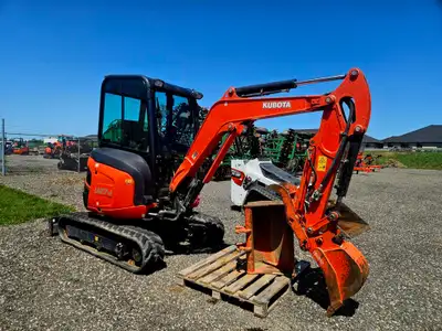 Cab, Thumb New/Used : Used Condition : Good Hours : 900 hrs Fuel Type : Diesel 2019 Kubota 2019 Kubo...