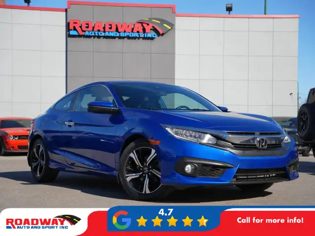2018 Honda Civic Touring Heated Seats | Sunroof | Lane Assist...