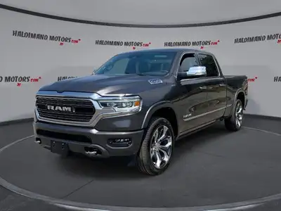 The 2022 Ram 1500 Limited Crew Cab blends rugged capability with refined luxury, offering an impress...