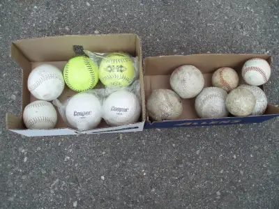 BASEBALLS  --  SOME  BRAND NEW, View more