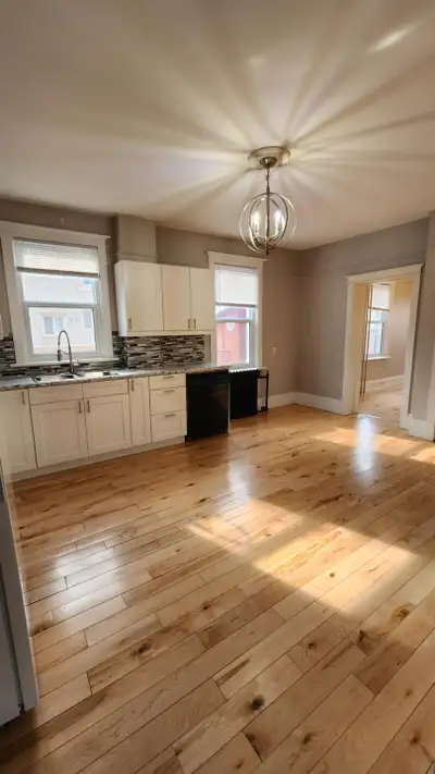 Located in a quiet family friendly neighborhood, this large 2-bedroom apartment with an office comes...