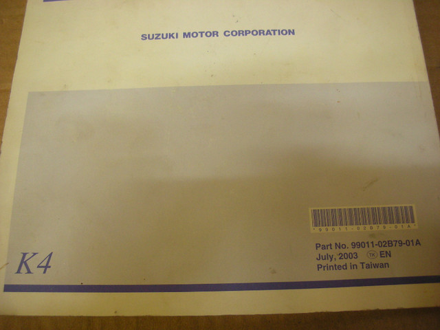 NOS 2004 Suzuki RM 85 owners service manual 99011-02b79-01a in Other in Stratford - Image 2