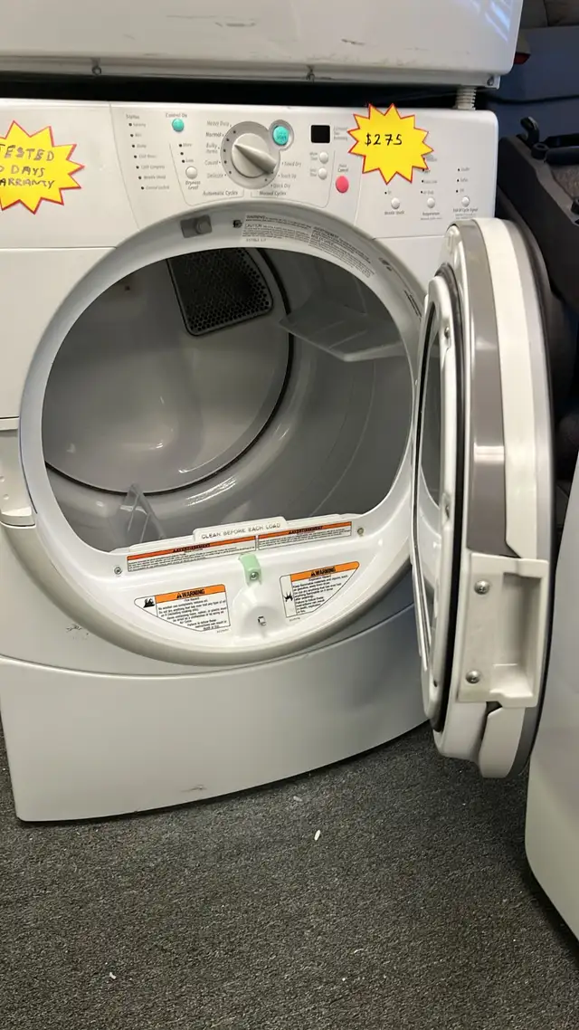 Whirlpool Front Load Electric Dryer 30 Days Warranty in Washers & Dryers in Kitchener / Waterloo - Image 4