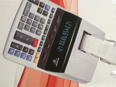 Sharp - Calculatrice imprimante robuste de table EL2630PIII, View more