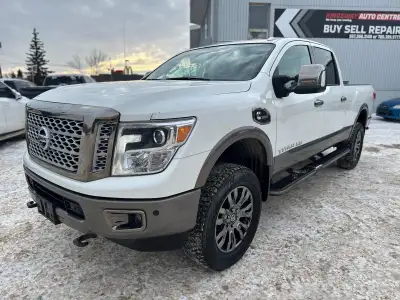 2018 NISSAN TITAN XD SL / 5.0L Cummins Diesel / Rebuilt Title Price: $31,999 + GST Mileage: 98,894 K...