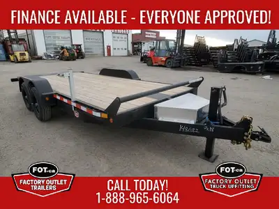 NEW 7x18ft Hydraulic Power Tilt from Canada Trailers - Electric Over Hydraulic Full Tilt - (2) 5,200...