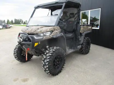 2022 Can-Am Defender X mr with Half Doors HD10 HAS ROOF STEREO-half window and rear screen and 30-9/...
