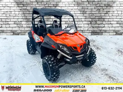 2022 CFMOTO ZFORCE 800 EX EPS LX Le ZForce 800 EPS LX 2022 offre un équilibre parfait entre puissanc...