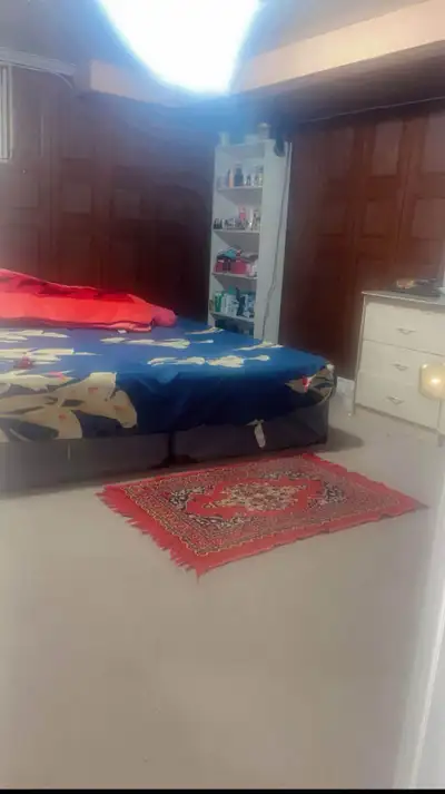 One room available in basement for girls only. Basement includes washroom, kitchen and washer/dryer...