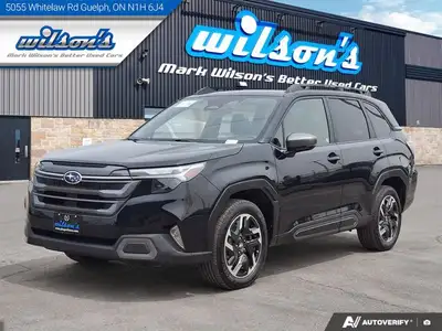 Check out this certified 2025 Subaru Forester Limited AWD | Leather | Sunroof | Nav | Harman Kardon...