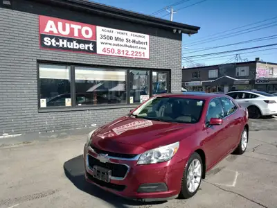 CHEVROLET MALIBU LT 2014 AUTOMATIQUE 174 597 km - CONFORT, FIABILITÉ ET ÉCONOMIE!Financement maison...