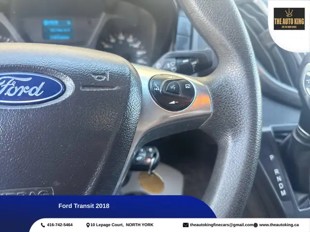 2018 Ford Transit ROOF RACK **** POWER OUTLET **** REAR SHELVES in Cars & Trucks in City of Toronto - Image 15