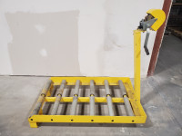 Fork Lift Battery Removal Conveyor with winch