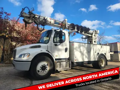 Terex Commander 4047 (Max Reach: 48' / Max Capacity: 23,660lbs) Sit-on Controls, 14' Dakota Bodies S...