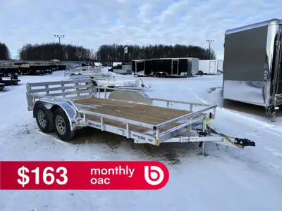 Legend Aluminum Open Deluxe Trailer is $7,780.00 or $155.58/month! Ord: 72696 - Ser: 5WMBF1423T10169...