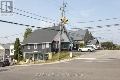 Ideal location for a commercial building featuring two available lease spaces. One is occupied by a...