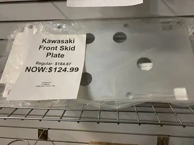 KAWASAKI FRONT SKIDPLATE TX750-011 FITMENTS: Fits 2008 Teryx 750 4x4; 2008 Teryx 750 4x4 LE; 2009, 2...