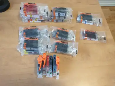 Gros lot de cartouches d'encre Canon, View more